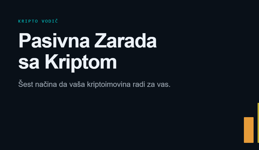 Najbolji Izvori Pasivnih Primanja od Kriptovaluta